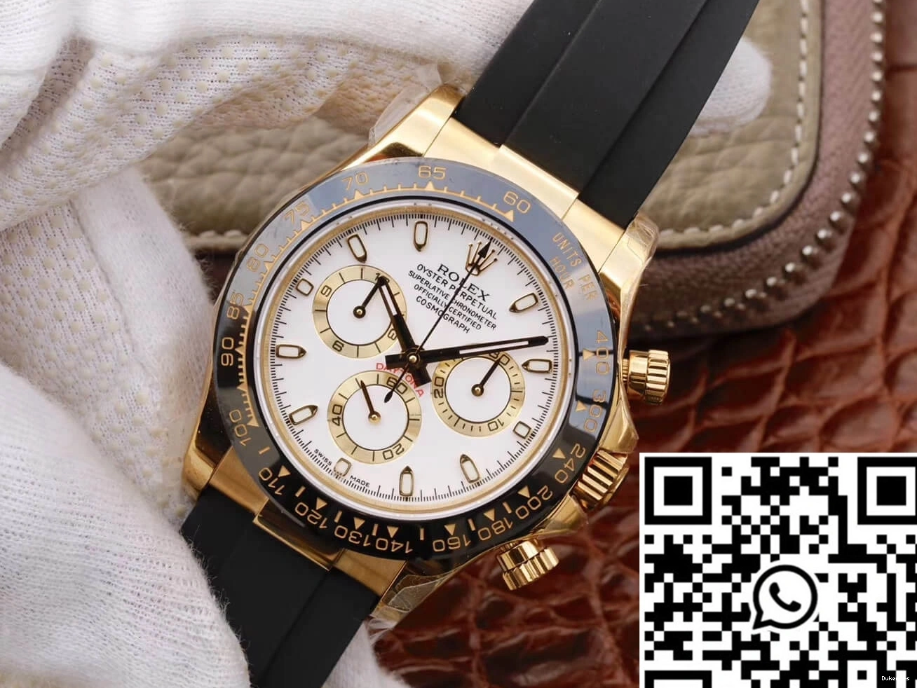Vibrant 1089 Factory JH Rolex M116518ln-0041 Cosmograph White Dial Daytona 0724